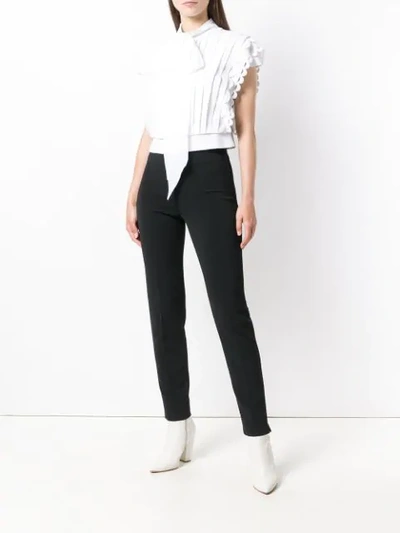 Shop Antonio Berardi Slim-fit Trousers - Black
