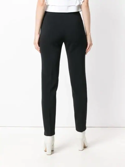 Shop Antonio Berardi Slim-fit Trousers - Black