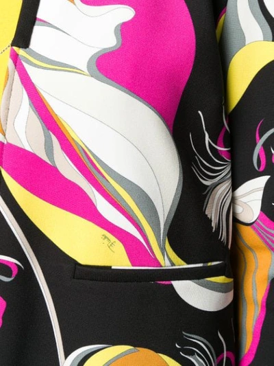 Shop Emilio Pucci Frida Print Jacket - Black