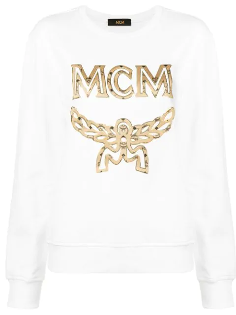 mcm logo sweatshirt