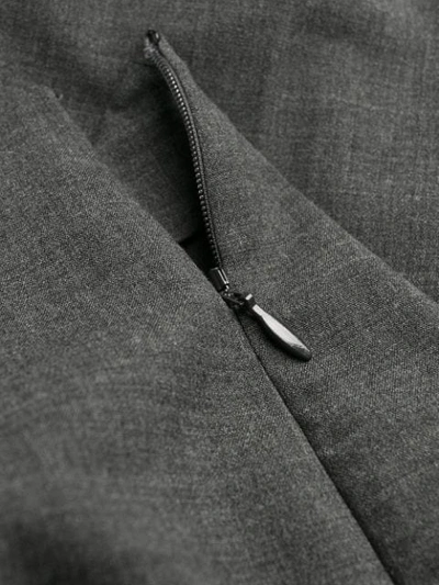 Shop Aspesi Cropped Trousers In Grey
