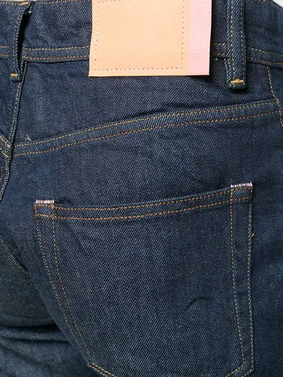 Shop Acne Studios Melk High Waist Jeans In Blue