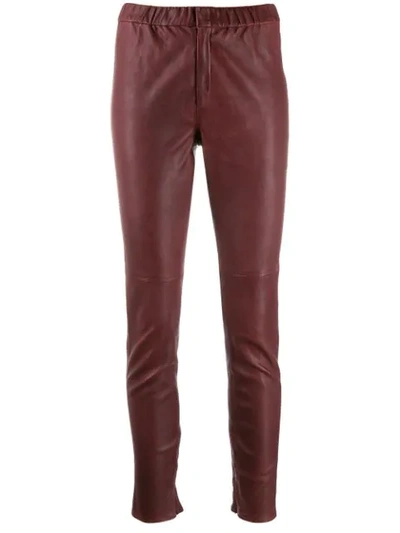 Shop Isabel Marant Étoile Slim-fit Trousers In Brown