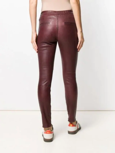 Shop Isabel Marant Étoile Slim-fit Trousers In Brown