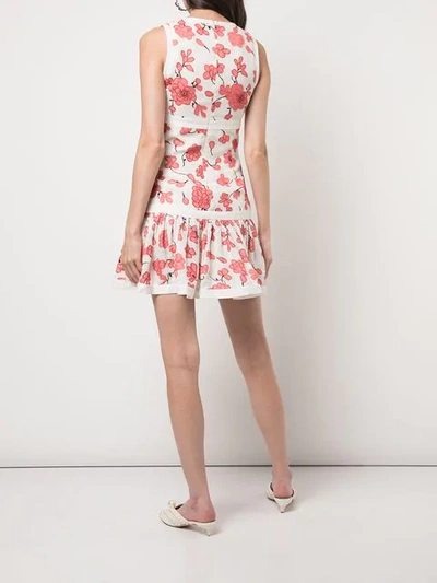 Shop Alexis Lilou Dress In Spring Blossom Embr