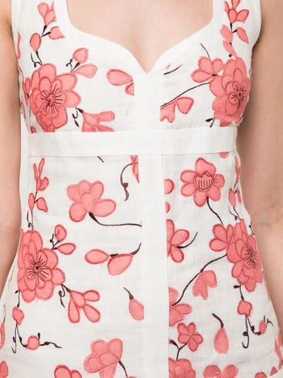 Shop Alexis Lilou Dress In Spring Blossom Embr