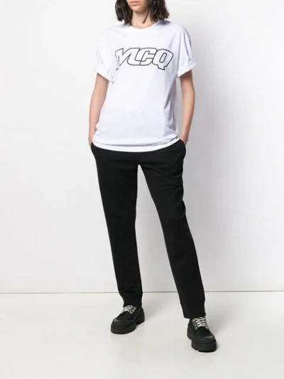 MCQ ALEXANDER MCQUEEN LOGO T恤 - 白色