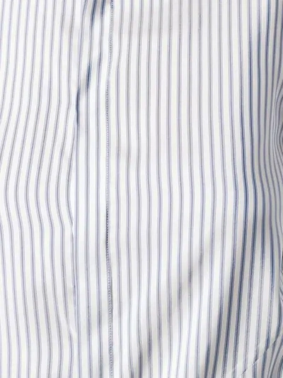 Shop Loewe Single Knot-detail Shirt In 5102 Blue White