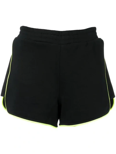 Shop Kenzo Logo Shorts In Black