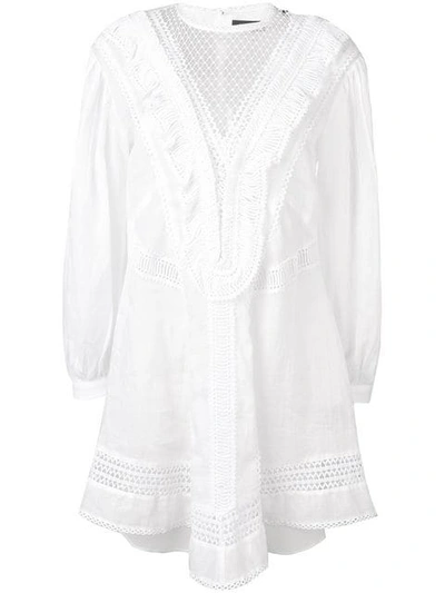 Shop Isabel Marant Rowina Dress In White