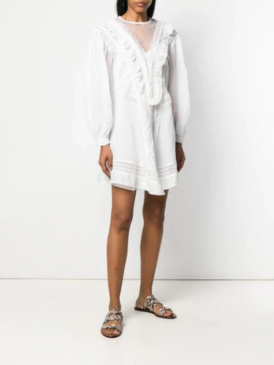 Shop Isabel Marant Rowina Dress In White