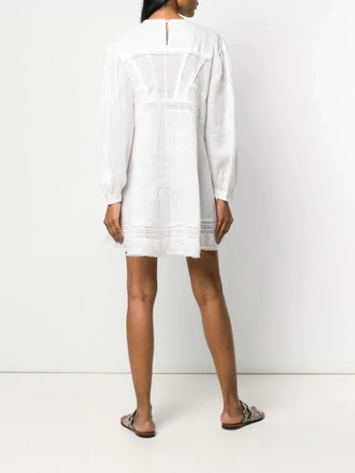 Shop Isabel Marant Rowina Dress In White