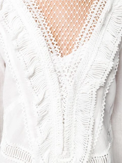 Shop Isabel Marant Rowina Dress In White