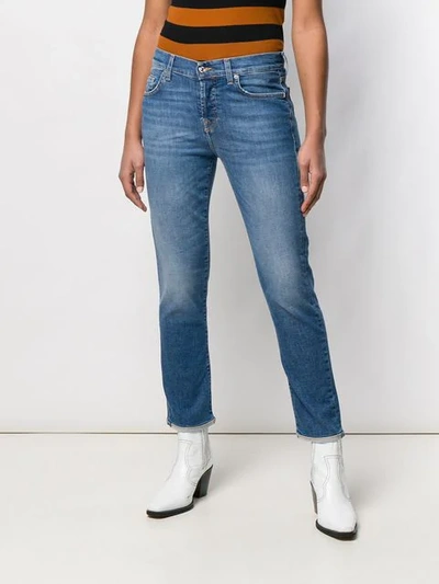 Shop 7 For All Mankind 'vintag Robertson' Jeans In Blue