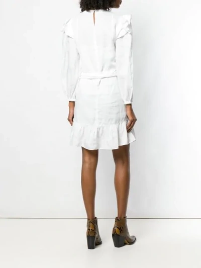 Shop Isabel Marant Étoile Telicia Short Dress In 20wh White