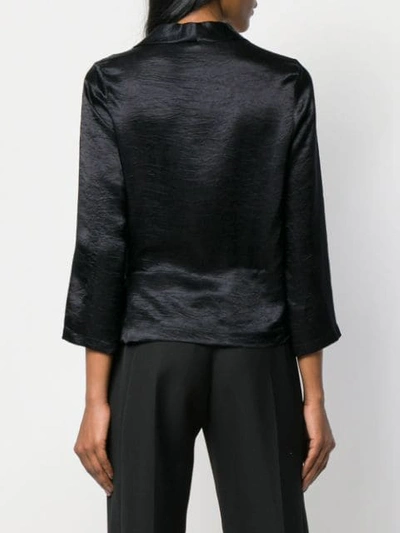 Shop Ann Demeulemeester Wrap In Black