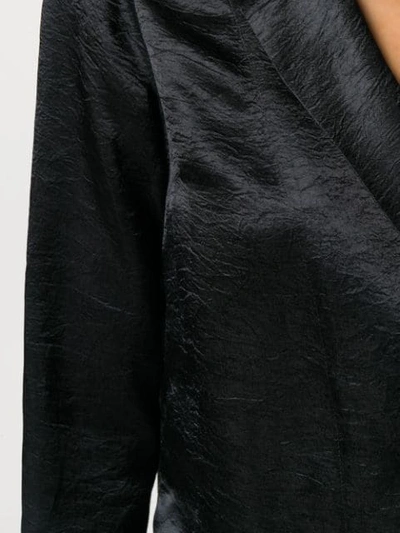 Shop Ann Demeulemeester Wrap In Black