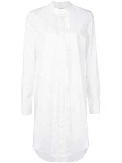 A.F.VANDEVORST FITTED SHIRT DRESS - 白色