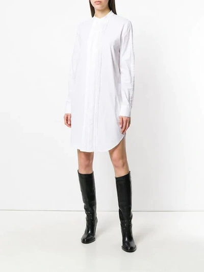 Shop A.f.vandevorst Fitted Shirt Dress In White