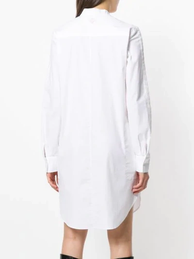 Shop A.f.vandevorst Fitted Shirt Dress In White