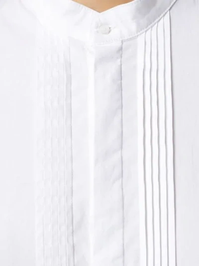 A.F.VANDEVORST FITTED SHIRT DRESS - 白色