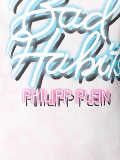 Shop Philipp Plein Short Dress Rock In Pink