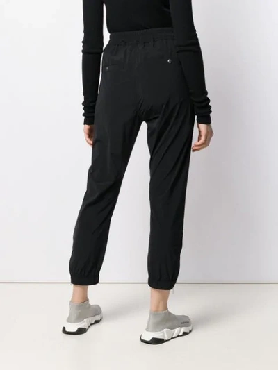 RICK OWENS TAPERED TROUSERS - 黑色