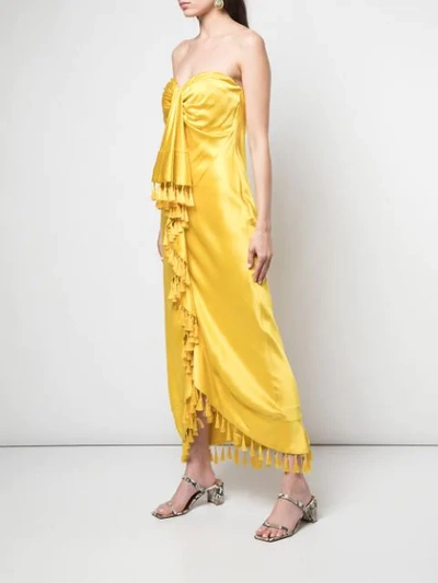 Shop Cinq À Sept Elise Dress  In Lemon Drop