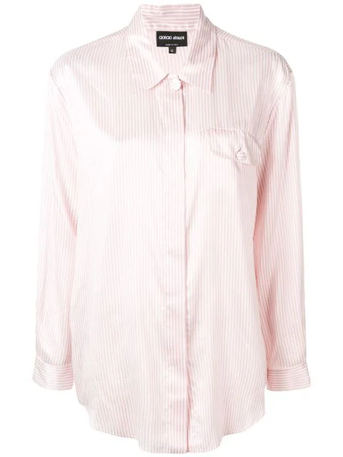 armani pink shirt