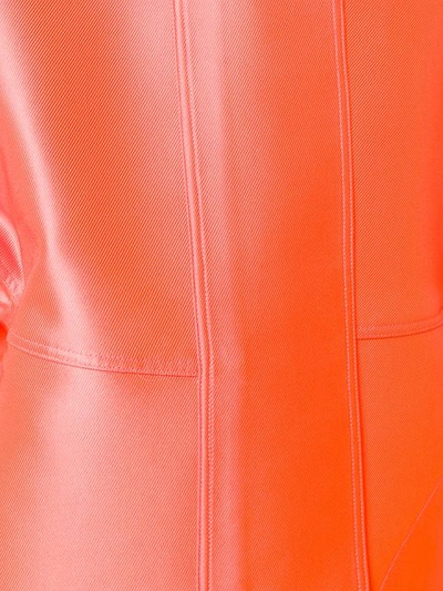 Shop Sofie D'hoore Clock Structured Jacket In Orange