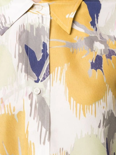 Shop Lee Mathews Printed Shirt In Multicolour