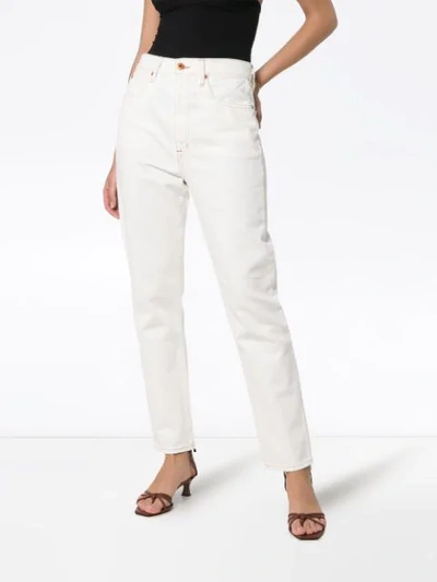 Shop Slvrlake Beatnik Skinny Jeans In White