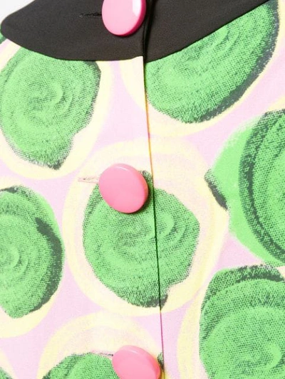 Shop Marni Circle Print Maxi Dress In Pink