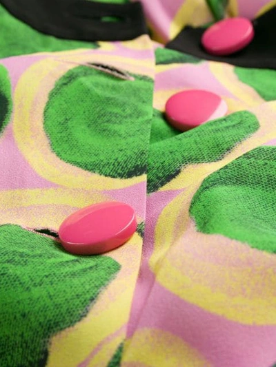 Shop Marni Circle Print Maxi Dress In Pink