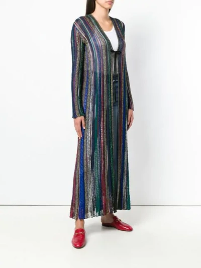 Shop Missoni Gestreifter Cardigan In Sm164