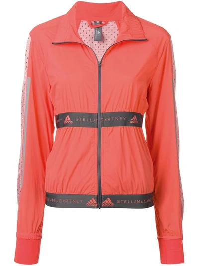 Shop Adidas By Stella Mccartney Run Lightweight Jacket In Orange