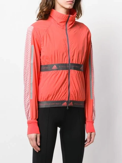 Shop Adidas By Stella Mccartney Run Lightweight Jacket In Orange