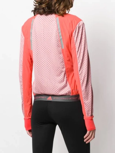 Shop Adidas By Stella Mccartney Run Lightweight Jacket In Orange