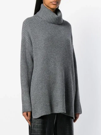 Shop Le Kasha 'lisbon' Pullover In Grey