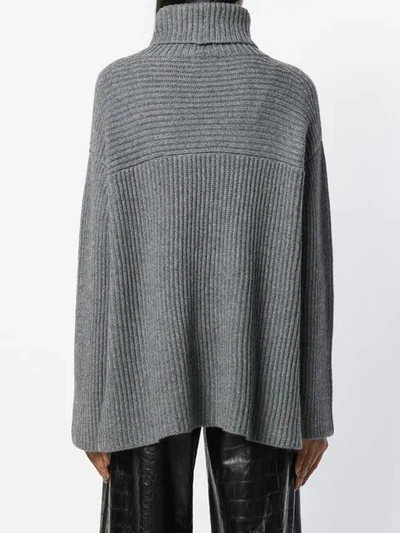 Shop Le Kasha 'lisbon' Pullover In Grey