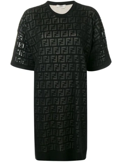 FENDI FENDI FZD727A61D GME BLACK NATURAL (VEGETABLE)->COTTON - 黑色