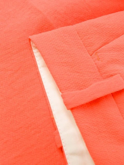 Shop Pinko Slim-fit Tailored Trousers In Orange