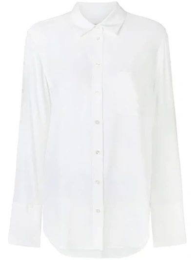 Shop Equipment Chest Pocketc Shirt In White
