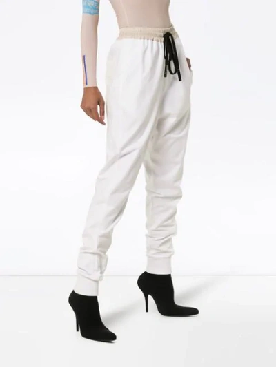 Shop Ten Pieces Drawstring Trackpants In White