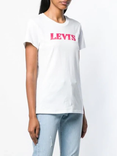 LEVI'S 标贴T恤 - 白色