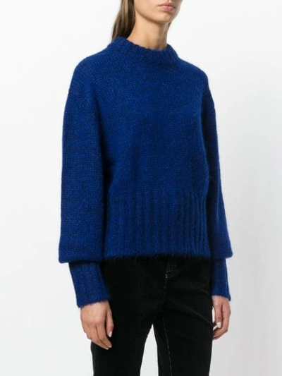 Shop Neul Mohair-blend Jumper - Blue