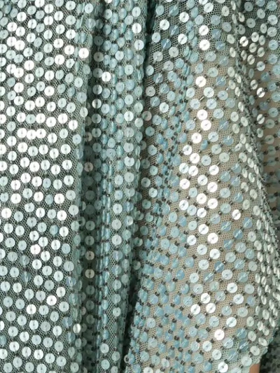 Shop Jenny Packham Embroidered Sequin Bolero In Metallic