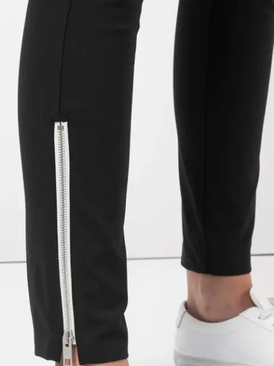 Shop Rag & Bone High Waist Skinny-fit Trousers In Black