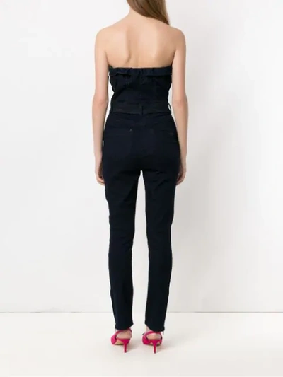 Shop Tufi Duek Sleeveless Jumpsuit In Blue