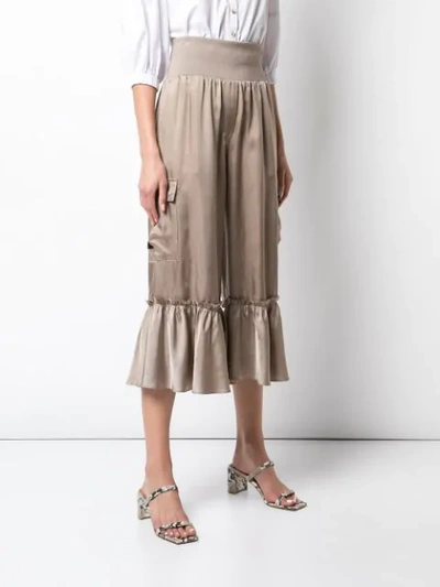 Shop Cinq À Sept 'priya' Hose In Neutrals